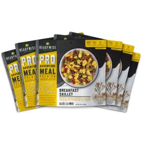 6 CT Ready Wise Pro Adventure Meal Breakfast Skillet