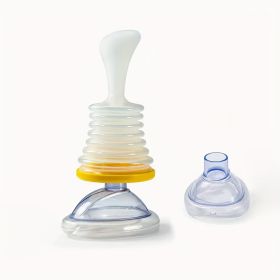 Pro Choke Rescue Device - Rapid Response Emergency Tool for Adult & Kids; Easy to Use & Highly Effective (Color: Transparent)
